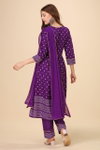 Bulbul 4 Naira Cut Rayon Printed Kurti With Bottom Dupatta Wholesalers In Delhi